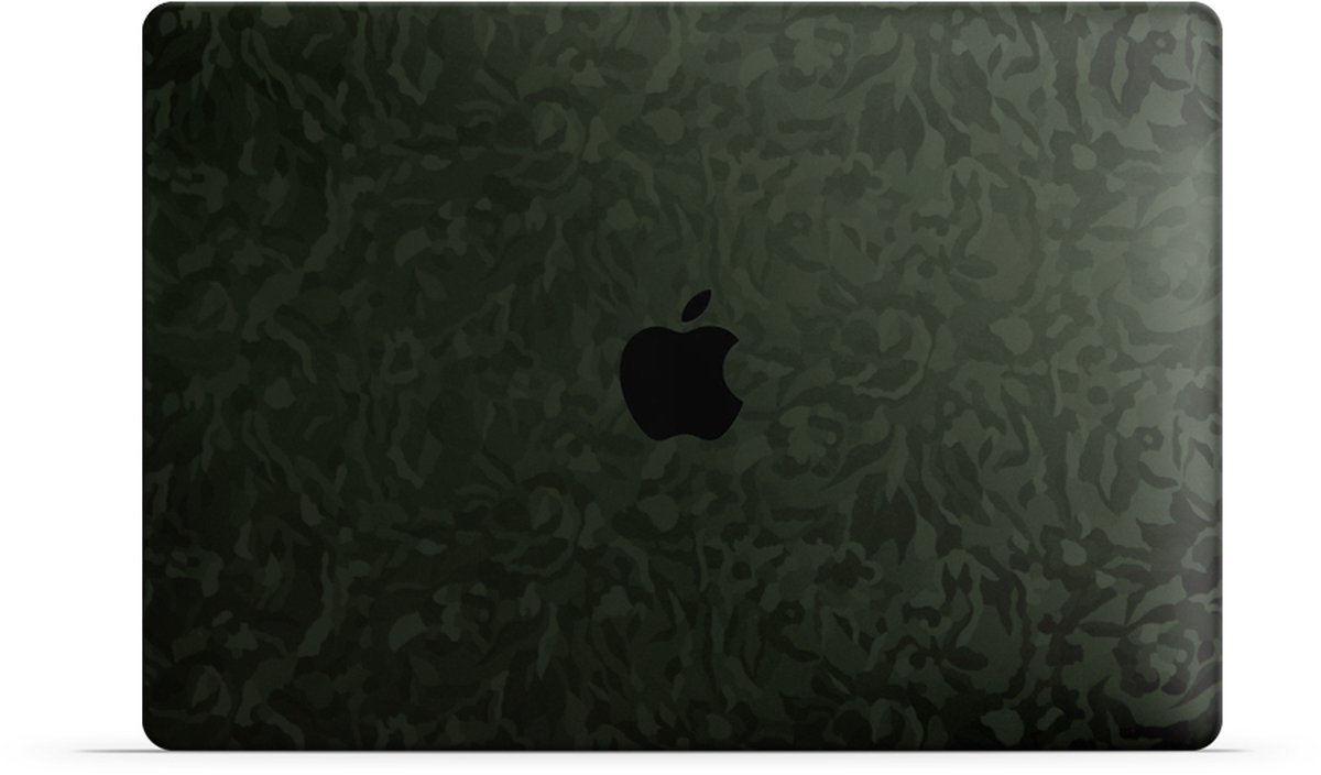MacBook Air 13.6’’ [2022 Met Apple M2 chip] Skin Camo Groen - 3M Sticker - Wrap - Camouflage Groen - Cover